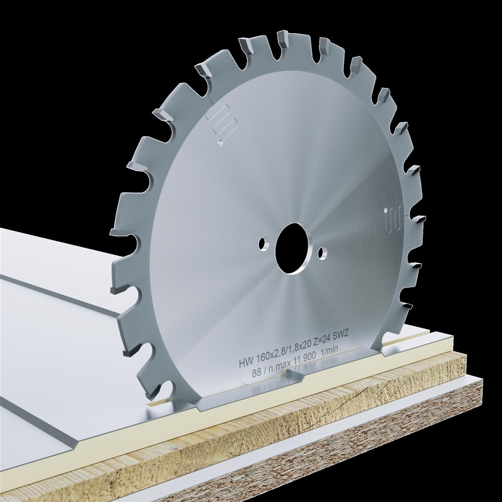 HM-SWZ Handkreissägeblatt  210 mm