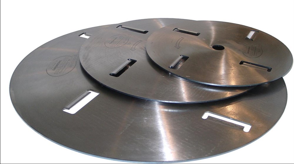 Chromstahl-Schälblatt 450 mm