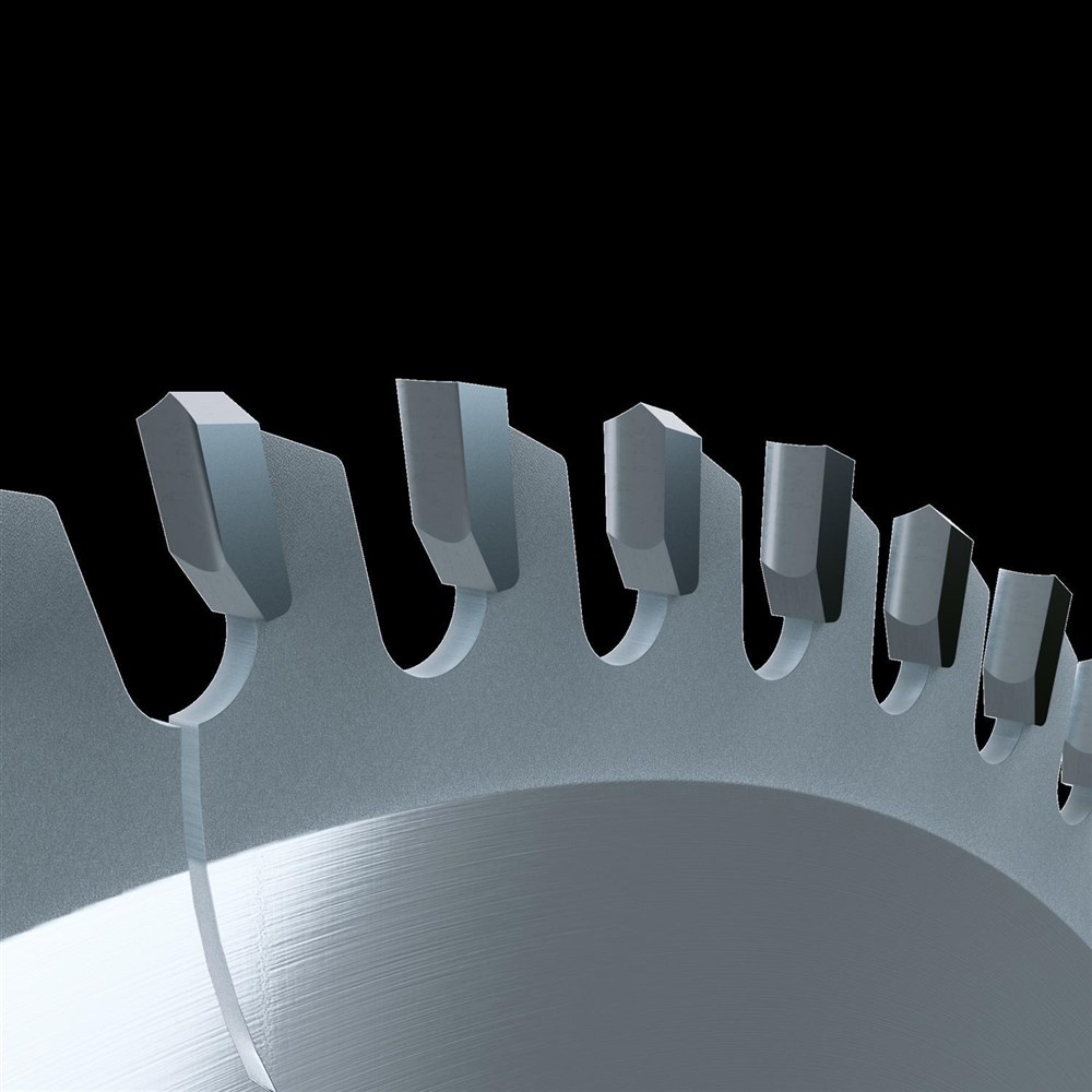 Hartmetallbestückte DHZ-Kreissägeblätter Dachhohlzahn (positiv)