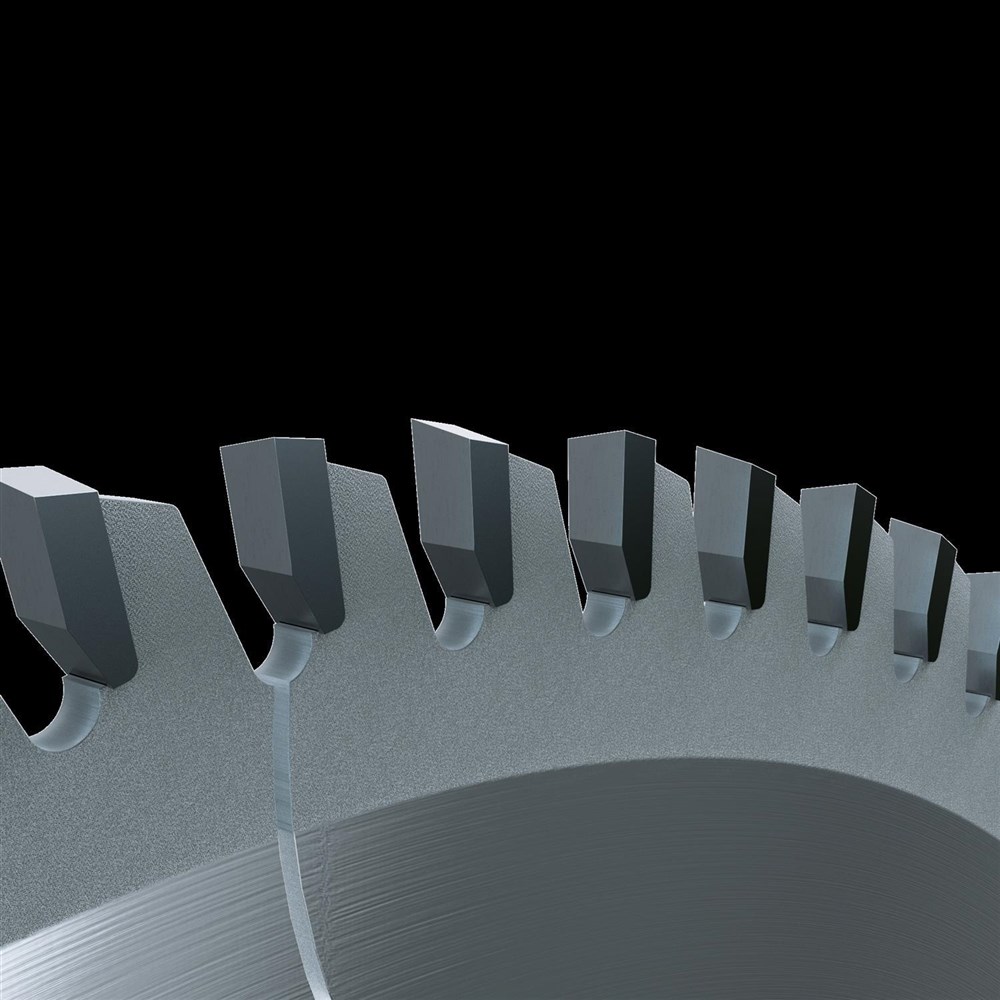 Hartmetallbestückte VW-Kreissägeblätter <br />Vielzahn-Wechselzahn